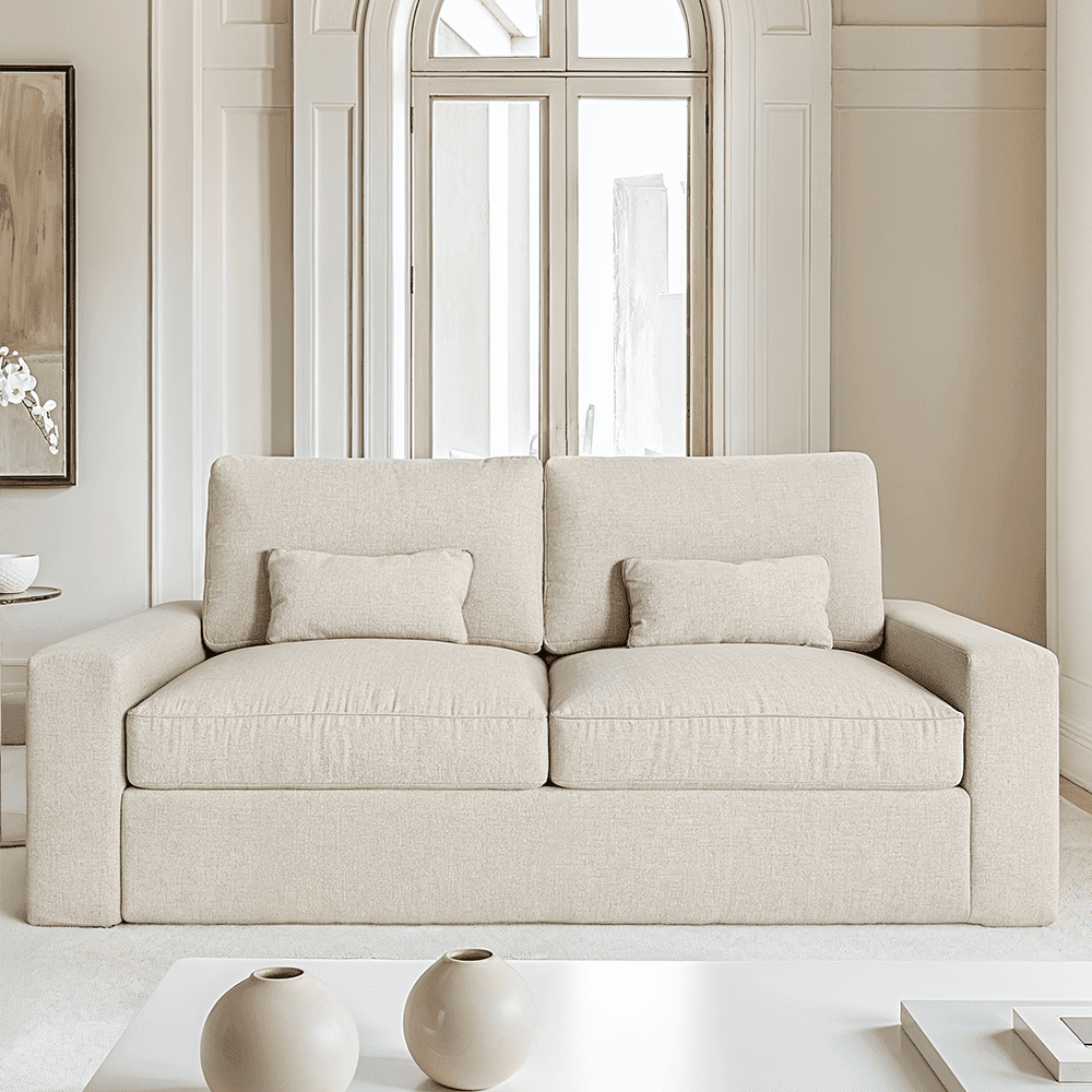 Tribeca Ash Greige Sofa Range Sofa 3 Seater Sofa
