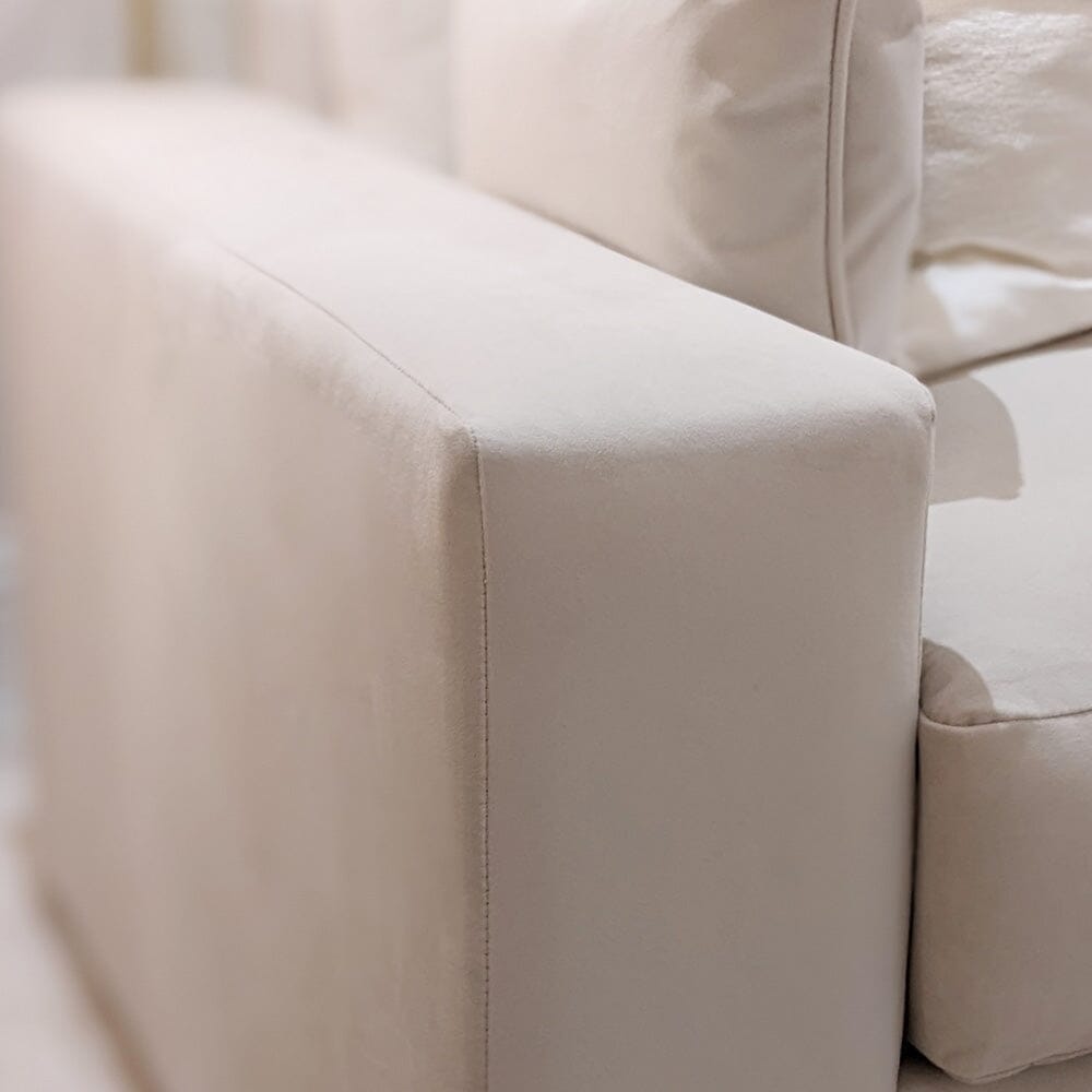 Tribeca Cream Velvet Sofa Range