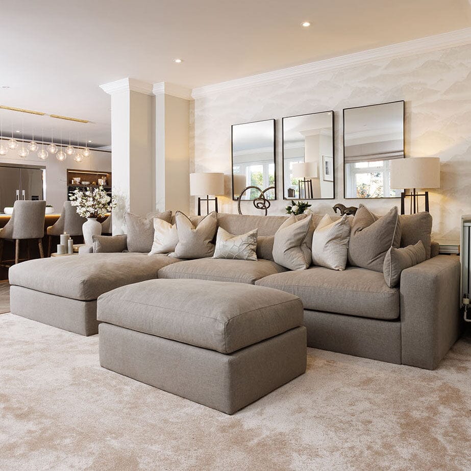 Tribeca Warm Grey Sofa Range MTO Sofa
