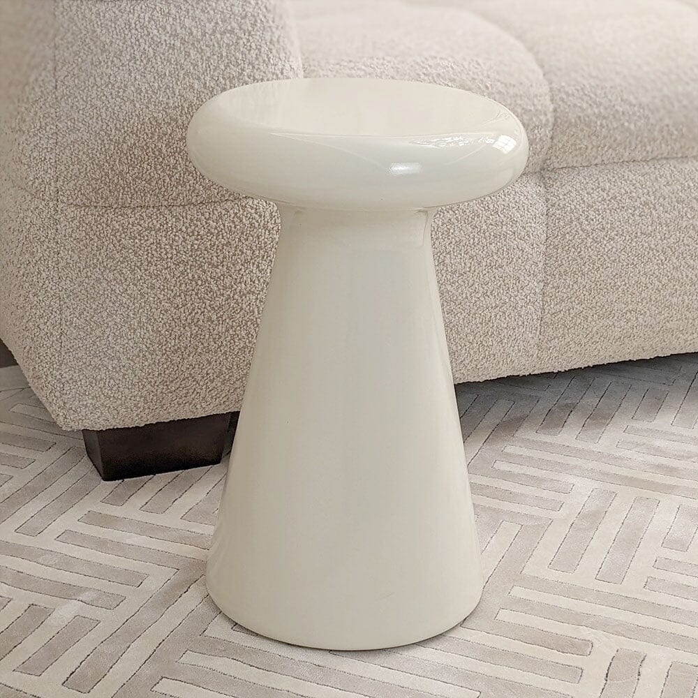 Tuscany Cream Round Side Table Furniture