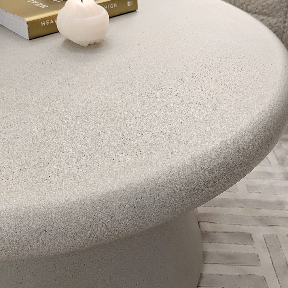 Tuscany Stone Round Coffee Table Furniture