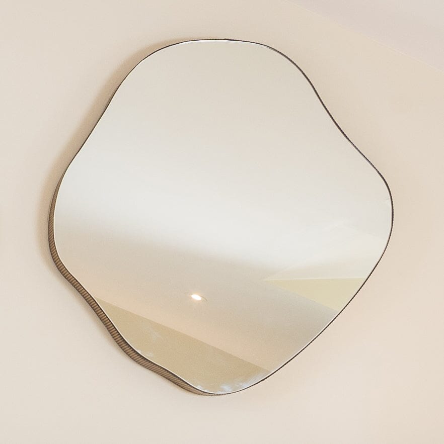 Valore Medium Bronze Abstract Wall Mirror Accessories
