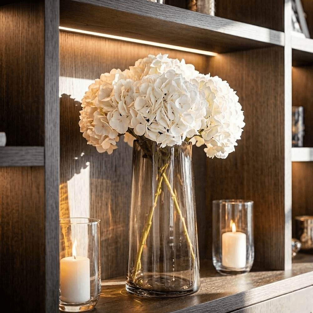 Verity Tall Brown Glass Decorative Vase Accessories