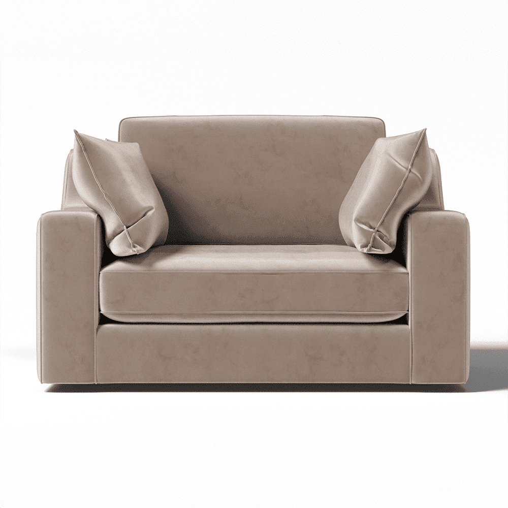 Victoria Mink Velvet Pillow Back Sofa Range Made to Order Sofa