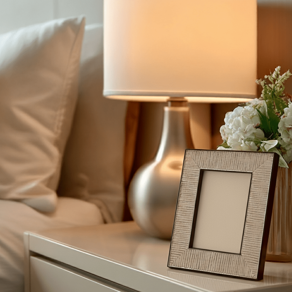 Zelda Rattan Effect Natural Photo Frame - 5x7" Accessories
