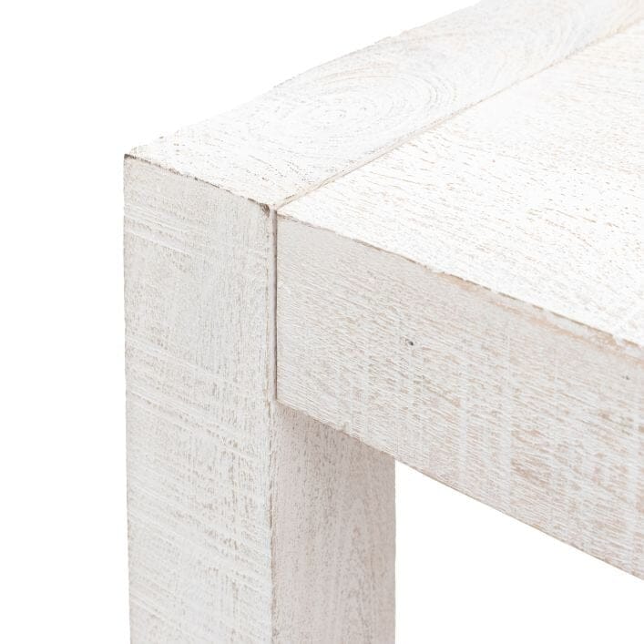 Zenica Luxury Whitewash Large Dining Table Furniture