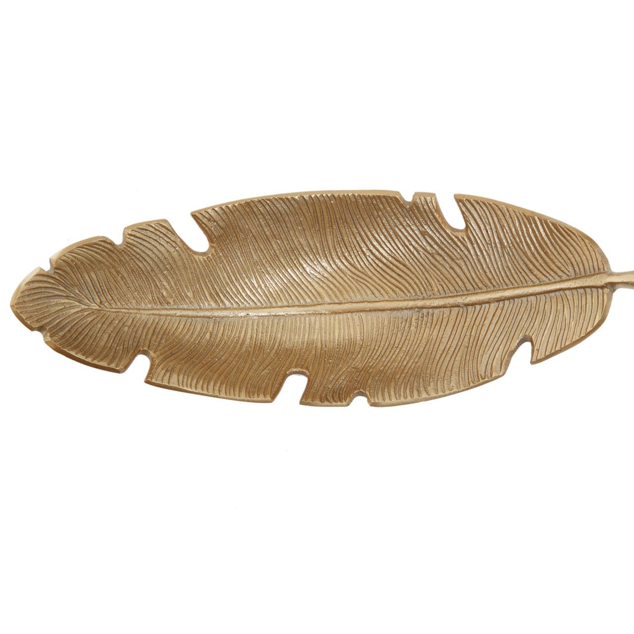 Antoine Gold Curved Leaf Dish Accessories