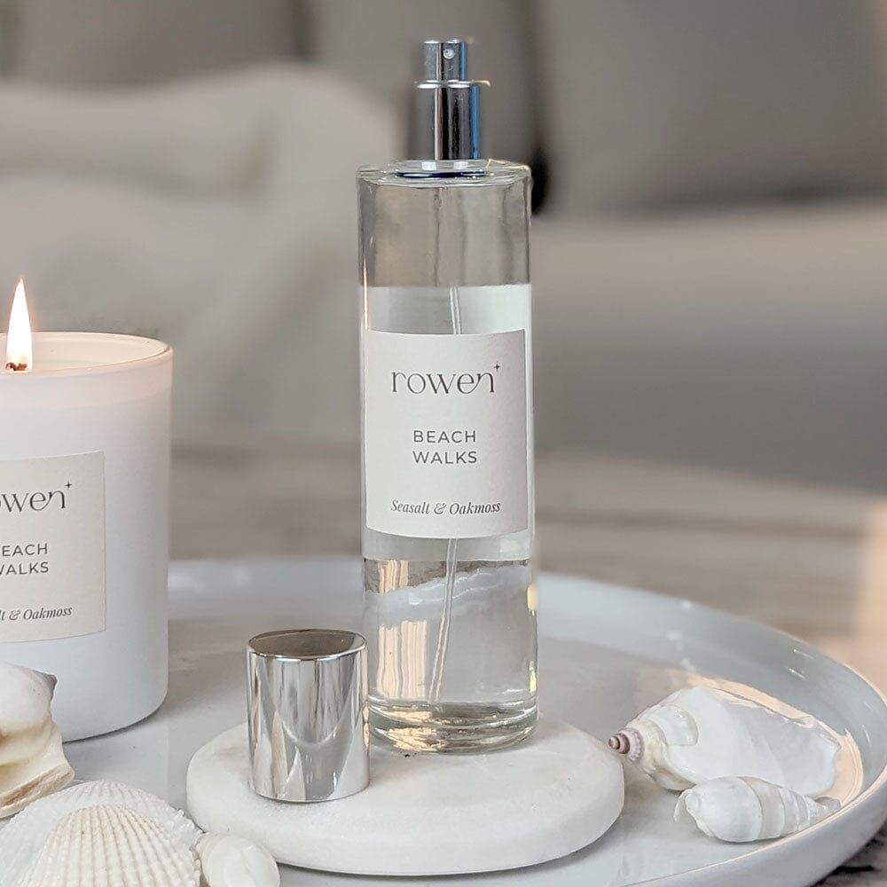 Beach Walks Silver Scented Room Spray - Sea Salt & Oakmoss Fragrance