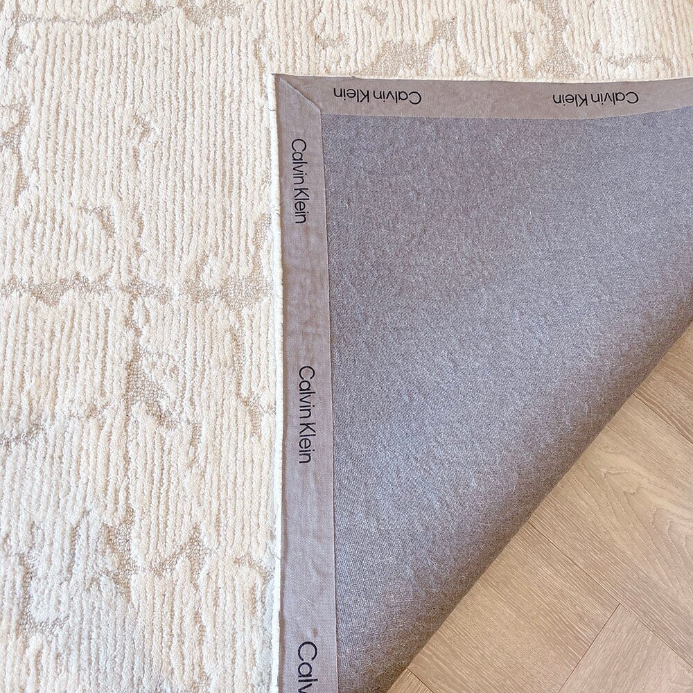 Braelyn Ivory & Taupe Abstract Rug