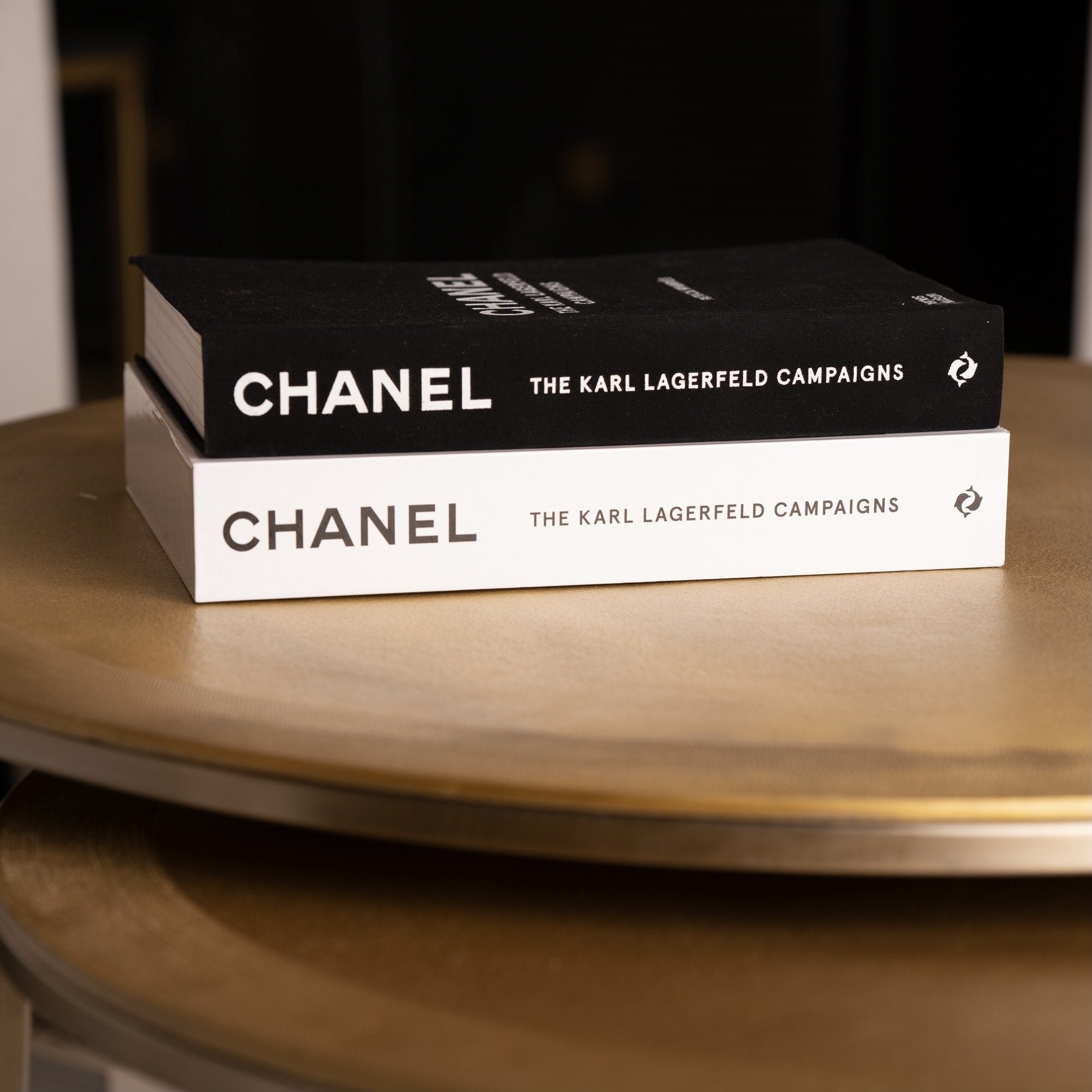 Chanel Boxed Black Fabric Book Accessories