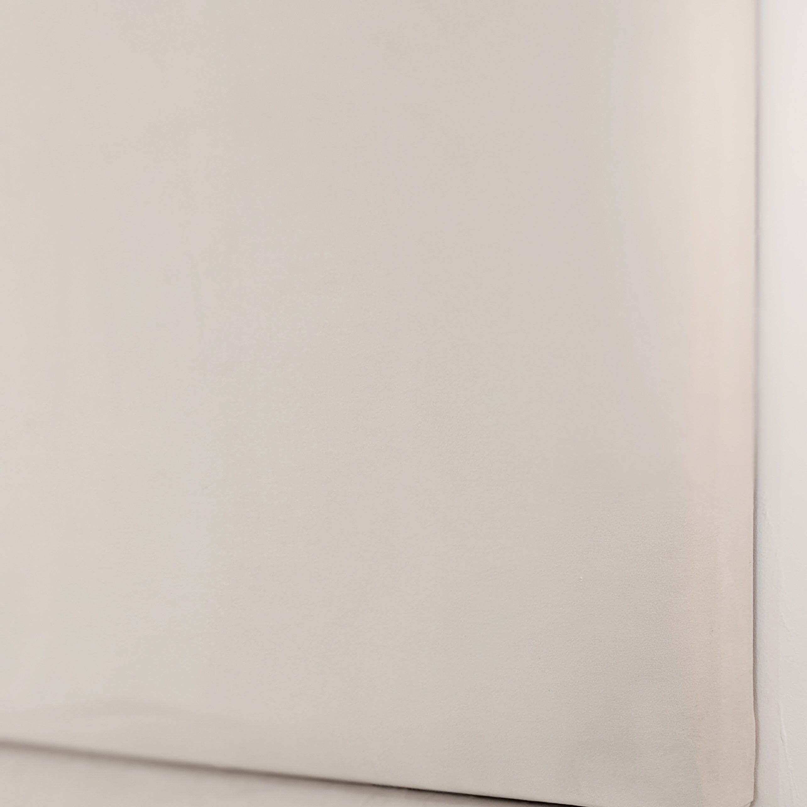 Cream Velvet Double Width Upholstered Headboard Wall Panel