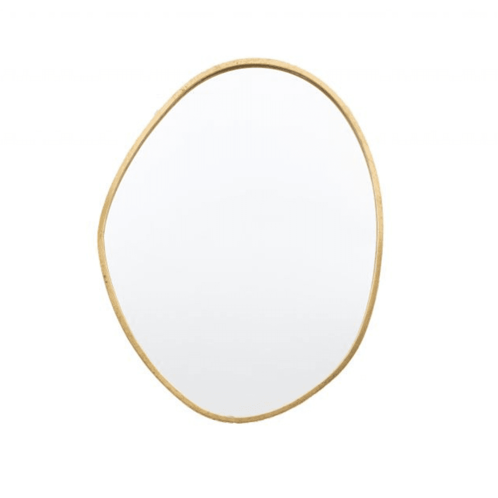 Eccleston Large Gold Pebble Wall Mirror Mirror