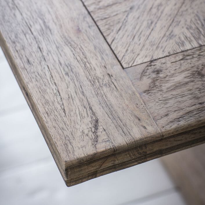 Elysium Natural Wood Extending Rectangular Dining Table Table