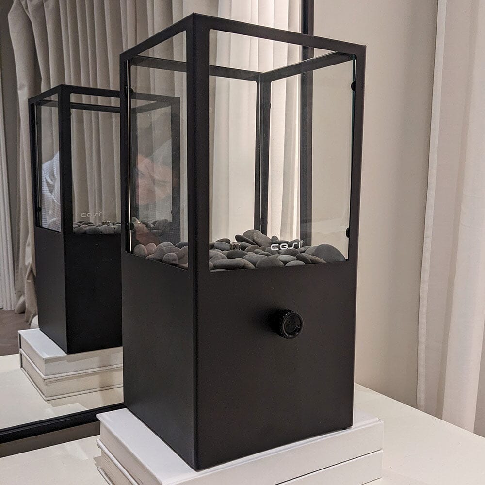 Ember Black Rectangular Fire Lantern Accessories