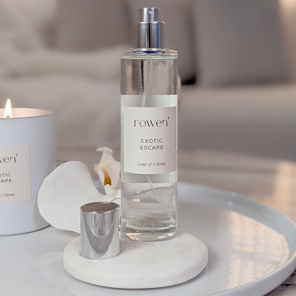 Exotic Escape Silver Scented Room Spray - Lime & Citron Fragrance