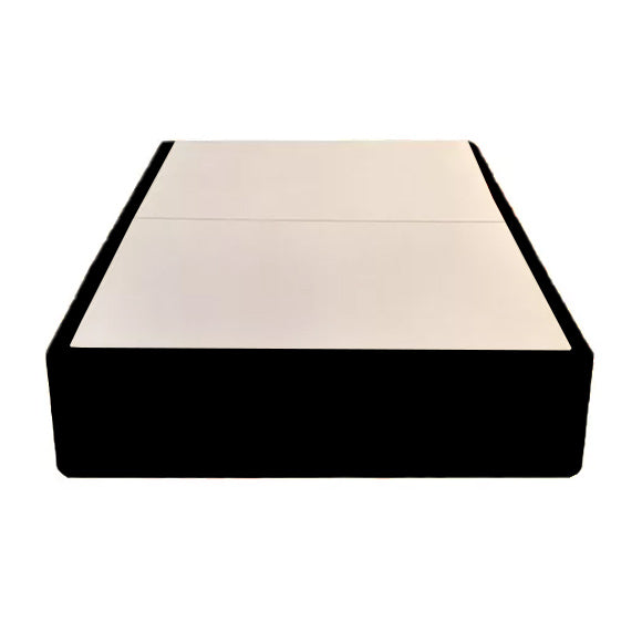 Jet Black Velvet Divan Bed Base Bed