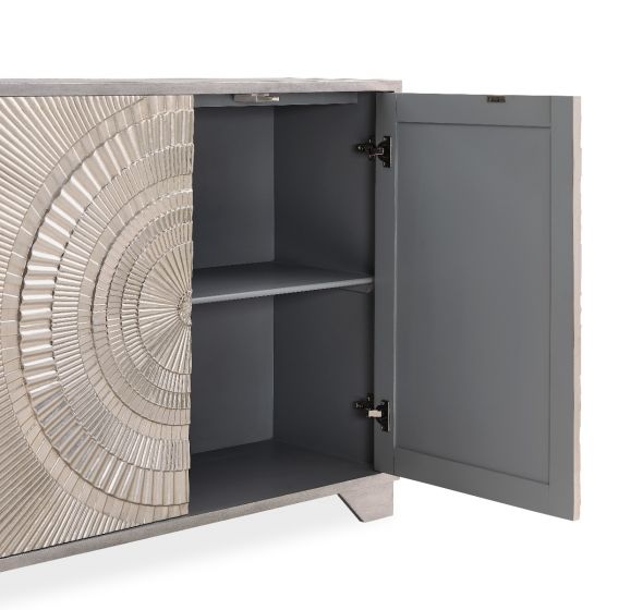 Leverette Silver Premium 2 Door Sideboard Furniture