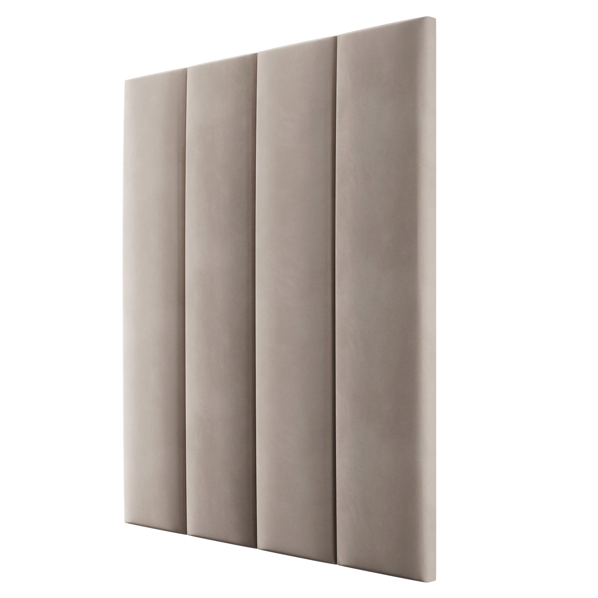 Mink Velvet Single Headboard Panel Headboard