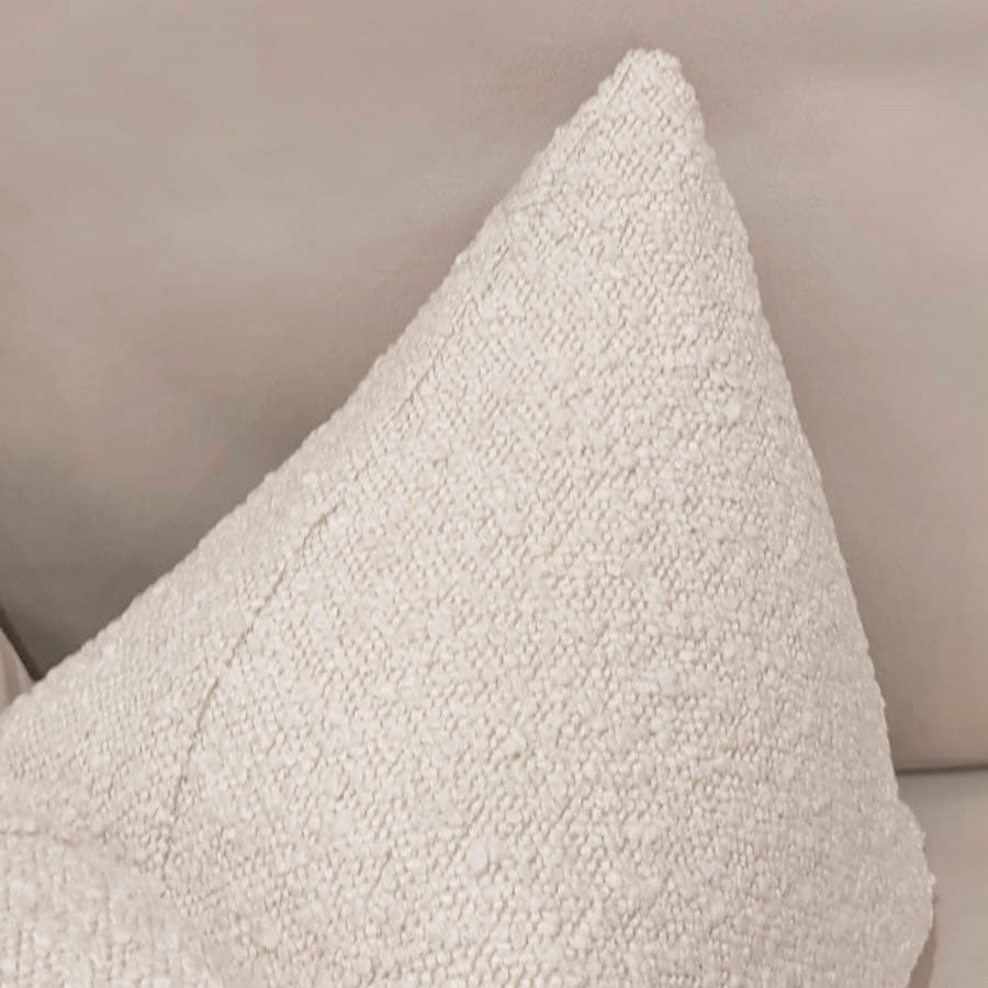 Nori Boucle Cream Bolster Cushion Cushion