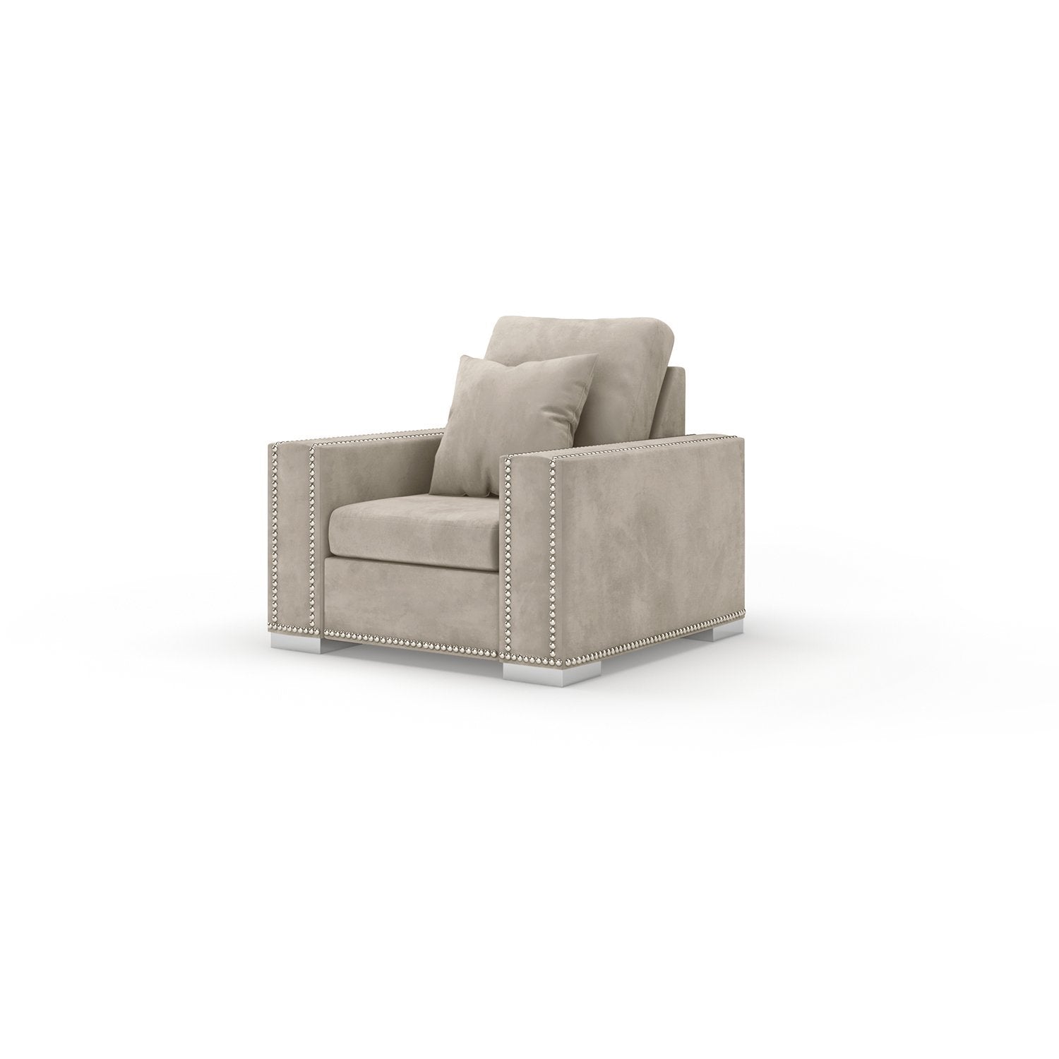 Olivia Platinum Luxury Chair
