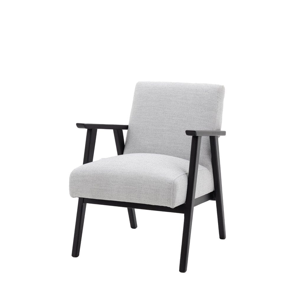Paquin Black & Stone Armchair Chair