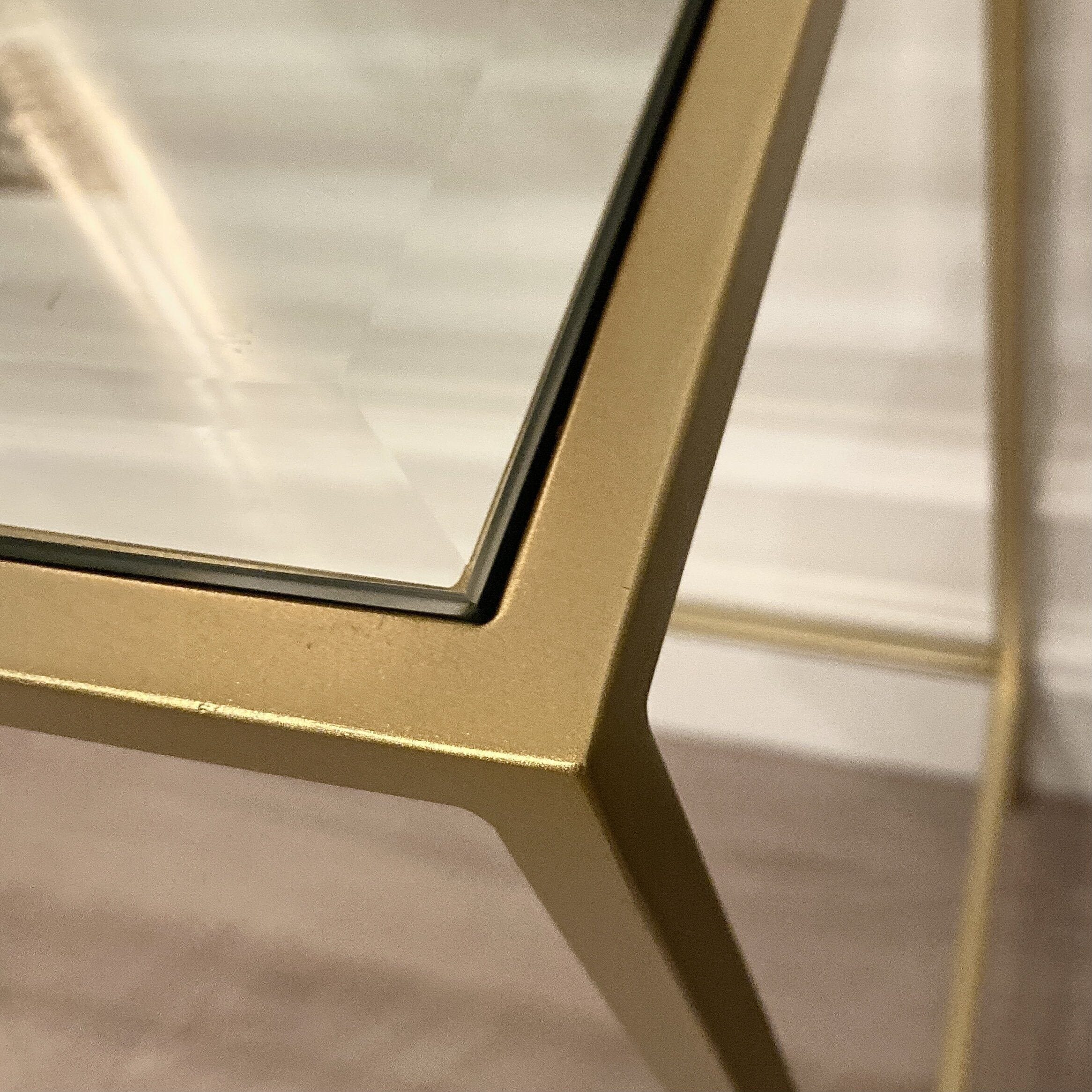 Stambaugh Champagne Console Table Console Table