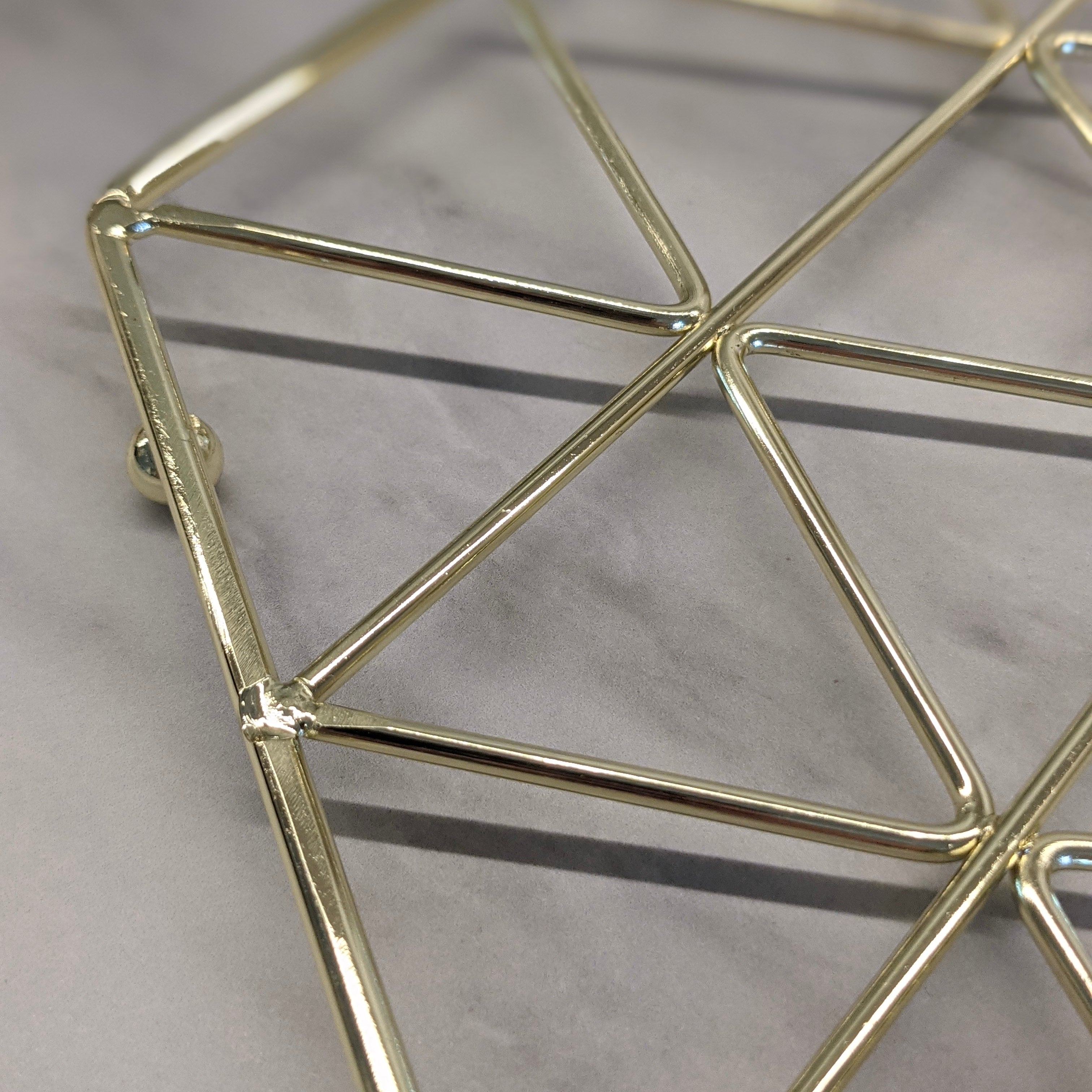 Sylvan Gold Geometric Trivet Kitchen