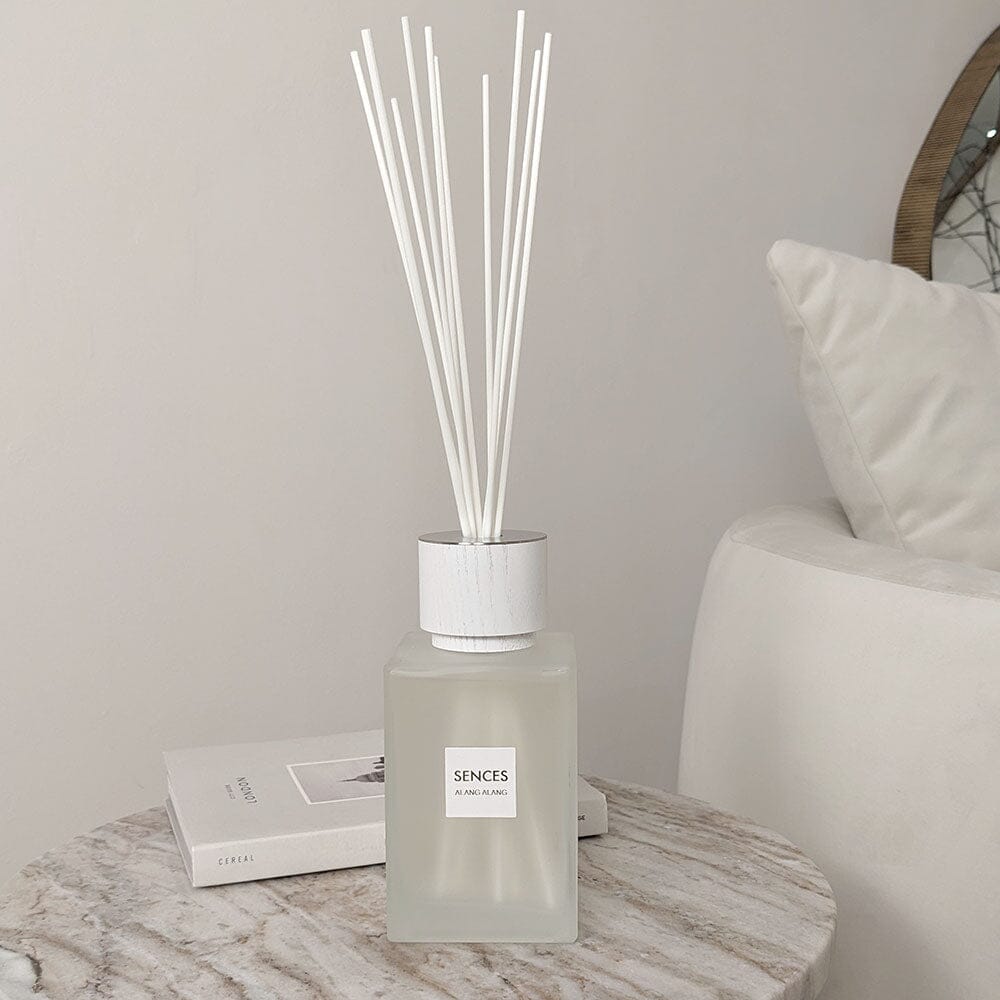 White Alang Alang Reed Diffuser Candle
