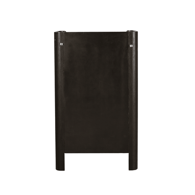 Adalynn Deep Brown Wooden 5 Drawer Chest with Faux Marble Top Furniture 
