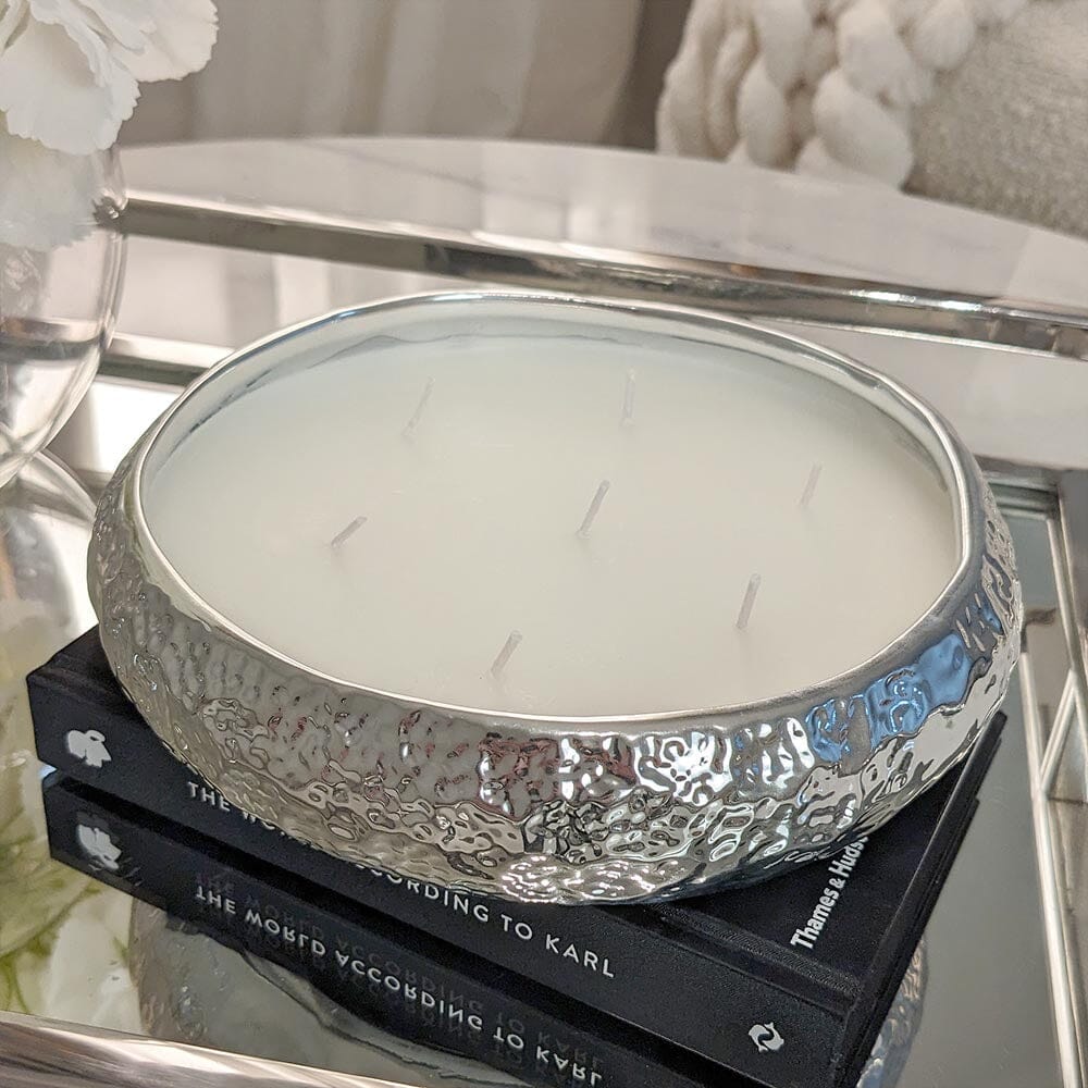 Aeolian 7 Wick Silver Scented Candle Fragrance 
