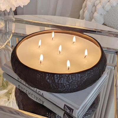 Aeolian Black 7 Wick Scented Candle Fragrance 