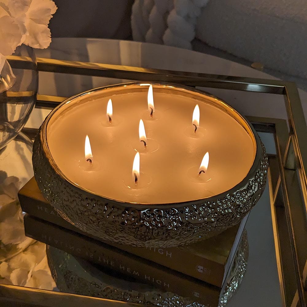 Aeolian Gold 7 Wick Scented Candle Fragrance 