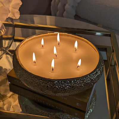 Aeolian Gold 7 Wick Scented Candle Fragrance 