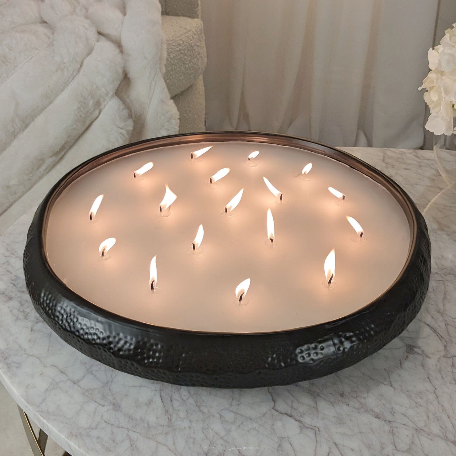 Aeolian XL Black 17 Wick Scented Candle Fragrance 