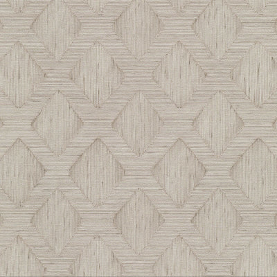 Alaric Taupe Diamond Print Wallpaper Home Improvement 