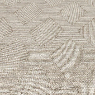 Alaric Taupe Diamond Print Wallpaper Home Improvement 