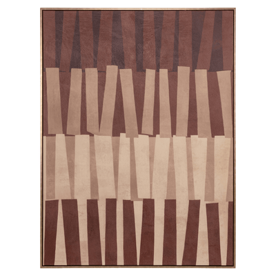 Alarios Large Terracotta Geometric Wall Art Accessories 