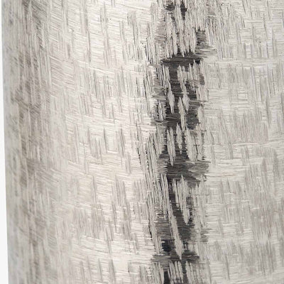 Alina Silver Hammered Metal Decorative Vase Accessories 