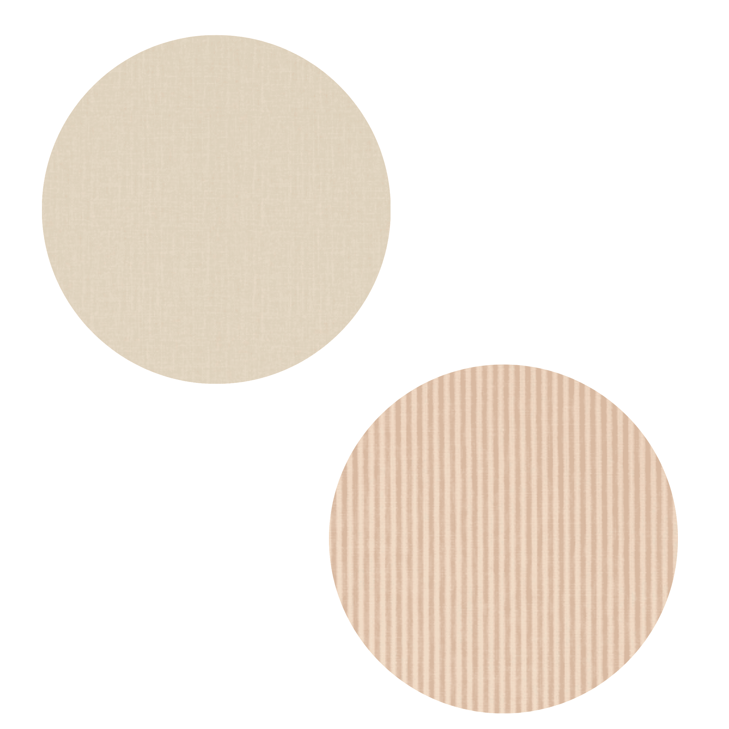 Almond Woven & Pink Stripe Fabric Samples Sample 
