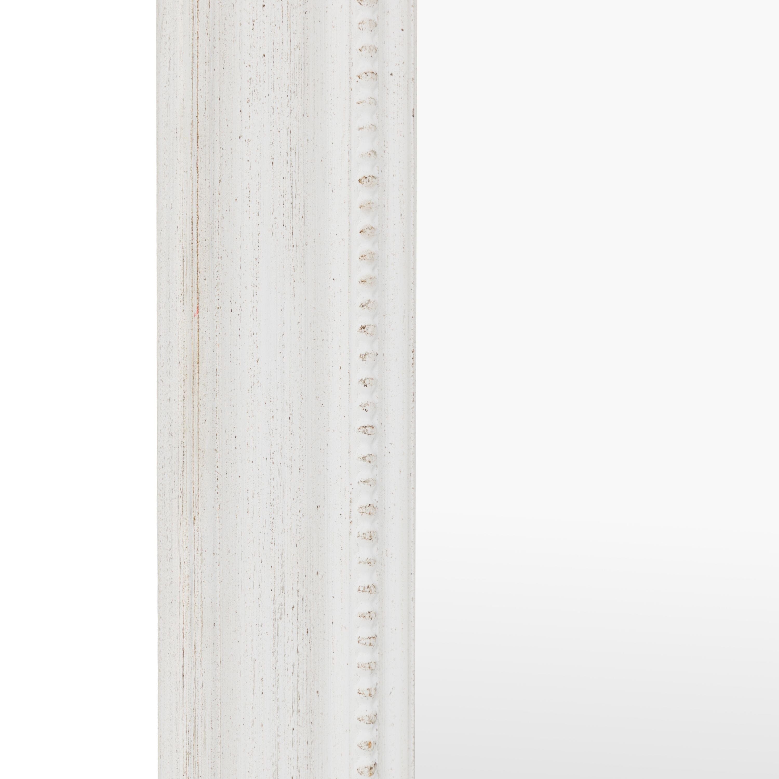 Alpar White Wooden Arch Wall Mirror Accessories 
