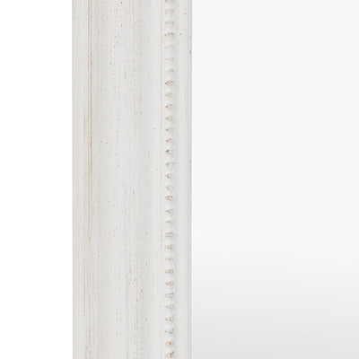Alpar White Wooden Arch Wall Mirror Accessories 