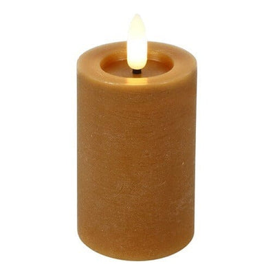 Amber Realistic LED Candle- 10cm Accessories 