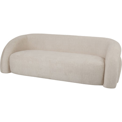Amreli Curved Cream 2 Seater Sofa Sofa 