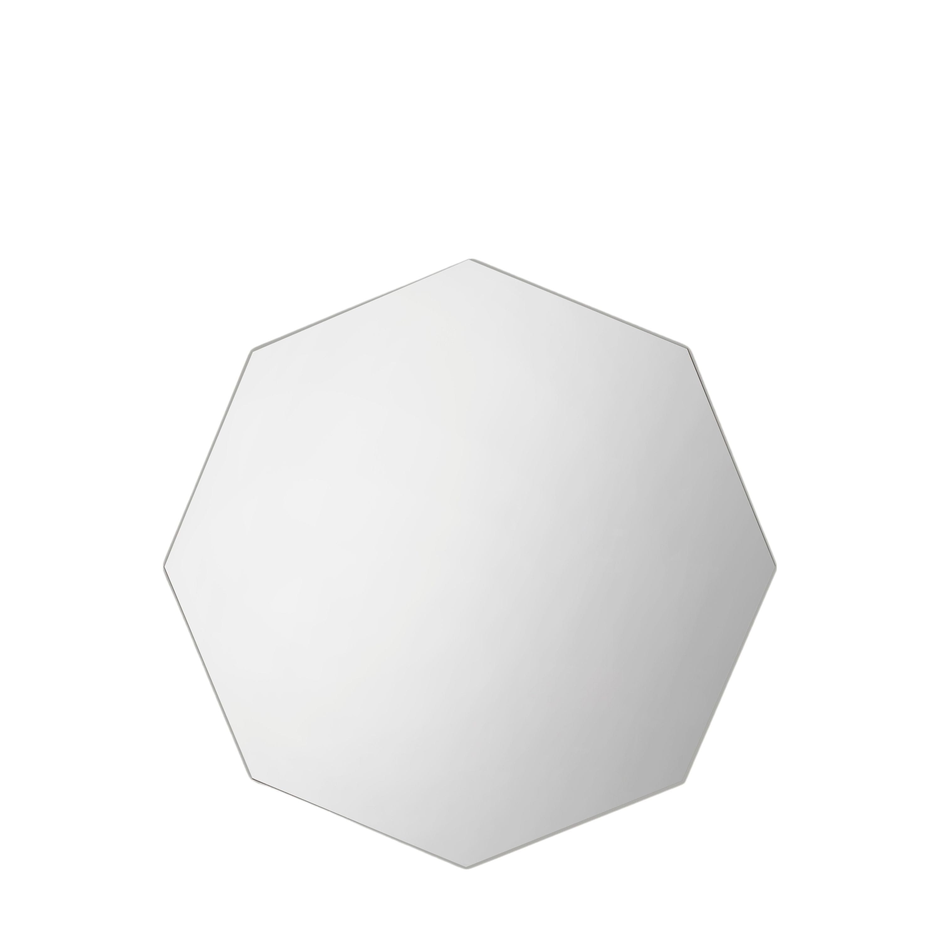 Antonia Octagonal Silver Framed Wall Mirror Accessories 