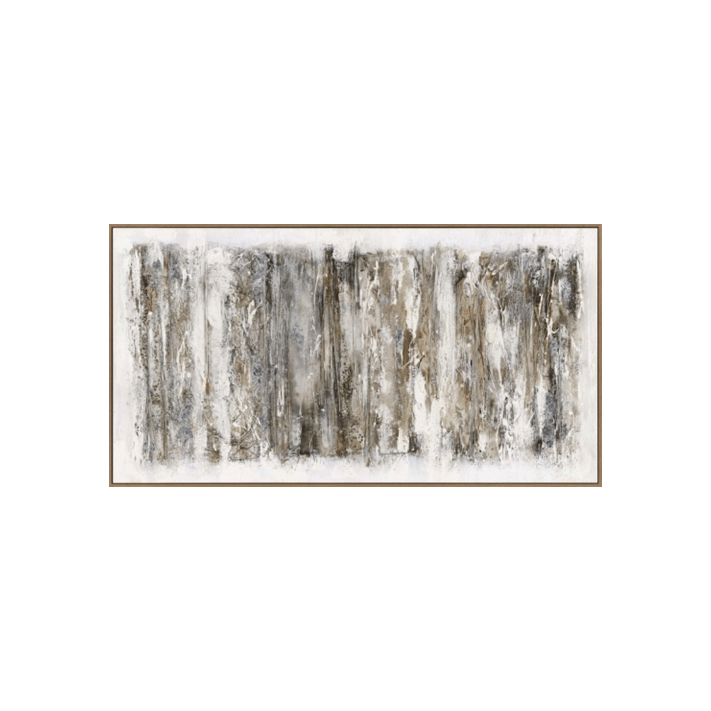 Artisan Hand Painted Abstract Framed Canvas Accessories 