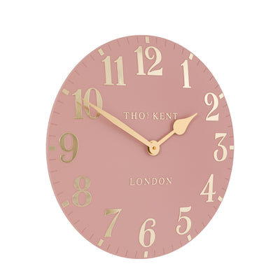 Arundel Pink & Gold Wall Clock Accessories 