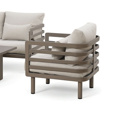 Ashford Aluminium Outdoor Lounge Set- Seats 2 Outdoor 