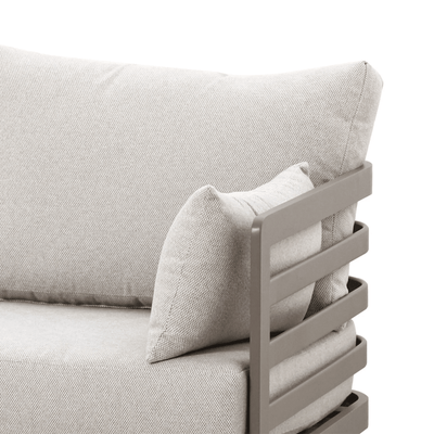 Ashford Aluminium Outdoor Lounge Set- Seats 4 Outdoor 