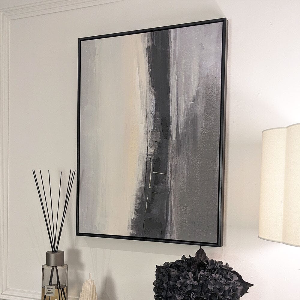 Ashley Monochrome Canvas with Black Frame Accessories 