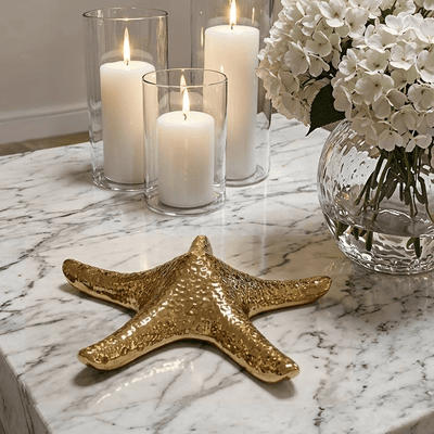Asteria Gold Starfish Decorative Ornament Accessories 